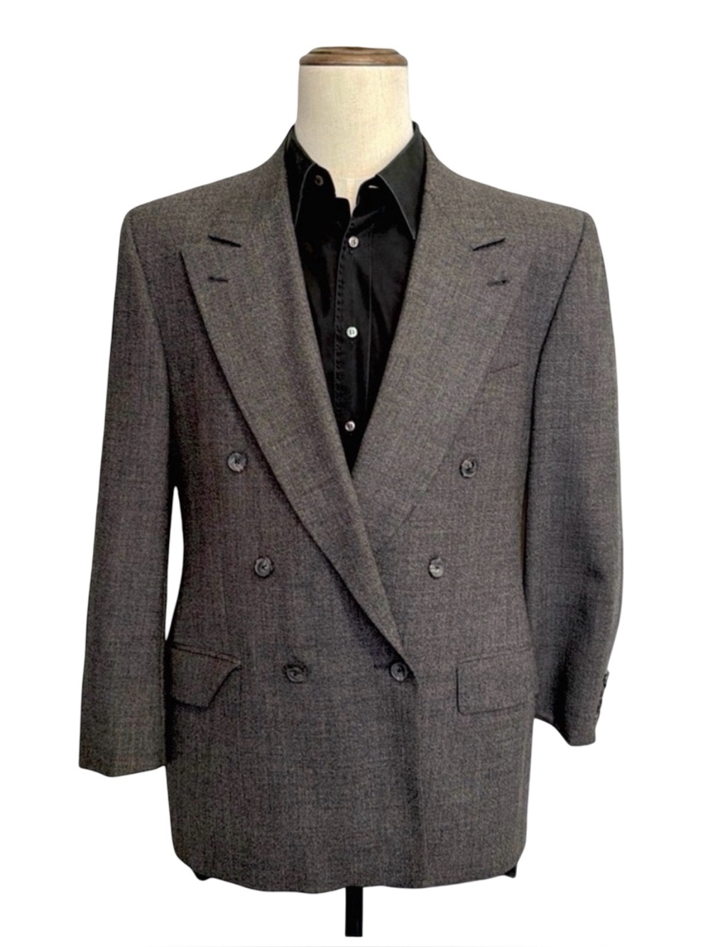 Joseph Abboud J.A. Il for Nordstrom 100% Wool Double-Breasted Blazer | 40R